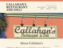 Tablet Screenshot of callahansdestin.com